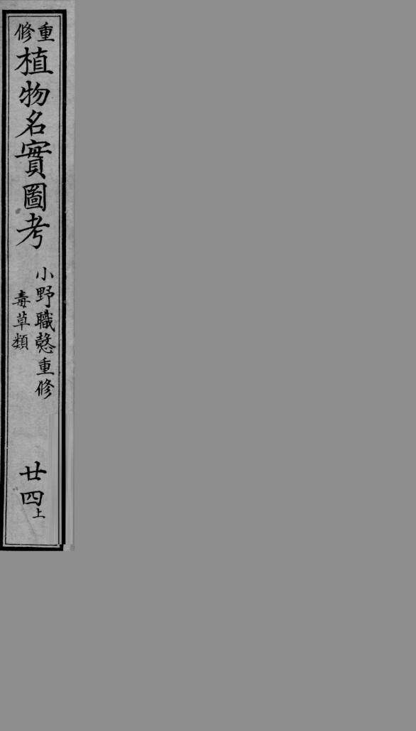 植物名实图考  24  上